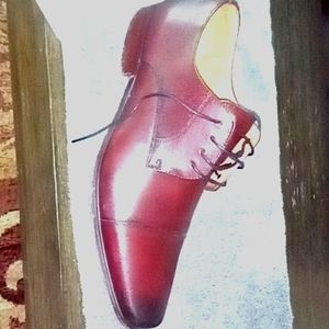 Florsheim-Postino Cap Ox Burgundy